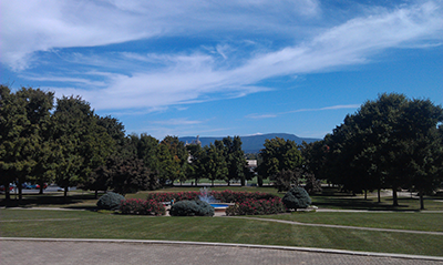 Eastern Mennonite University Front Lawn
