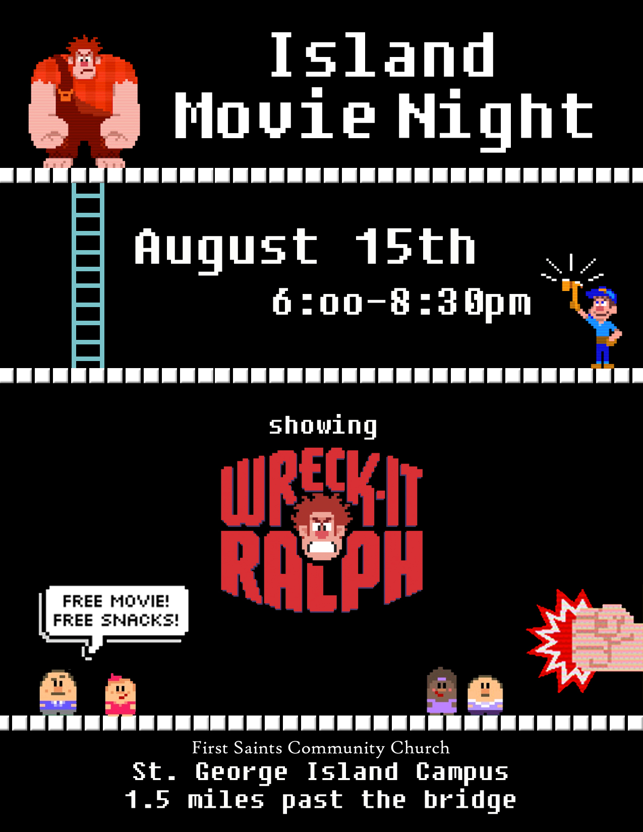 movie night poster
