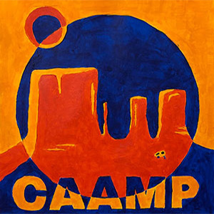 Caamp album design