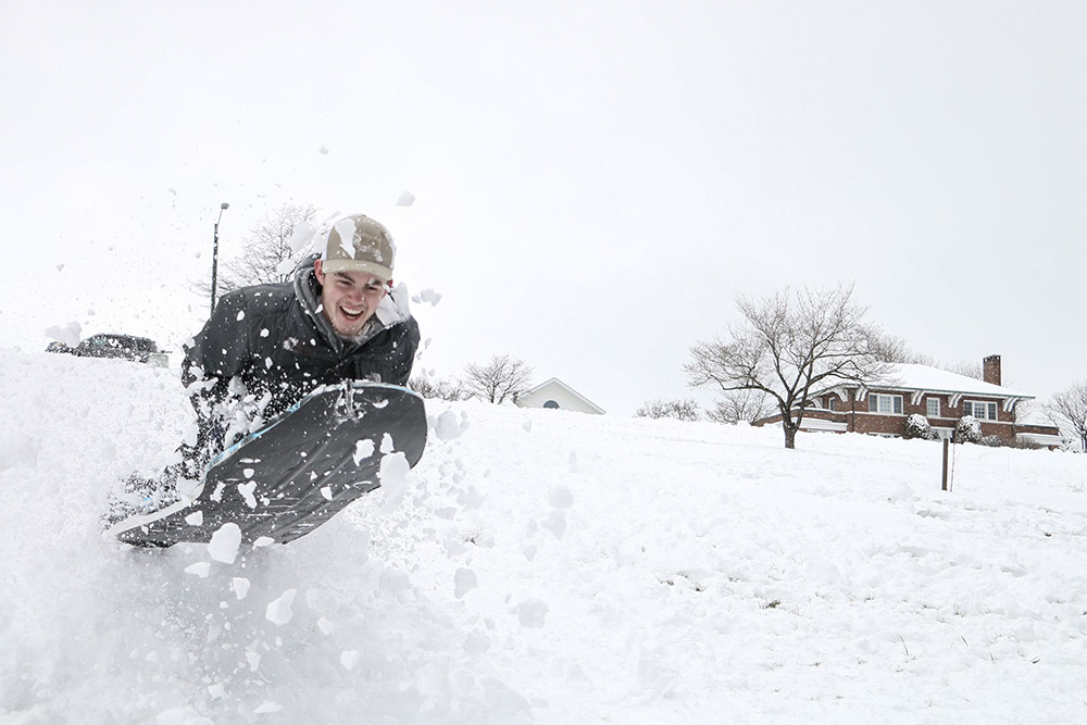 Sledding