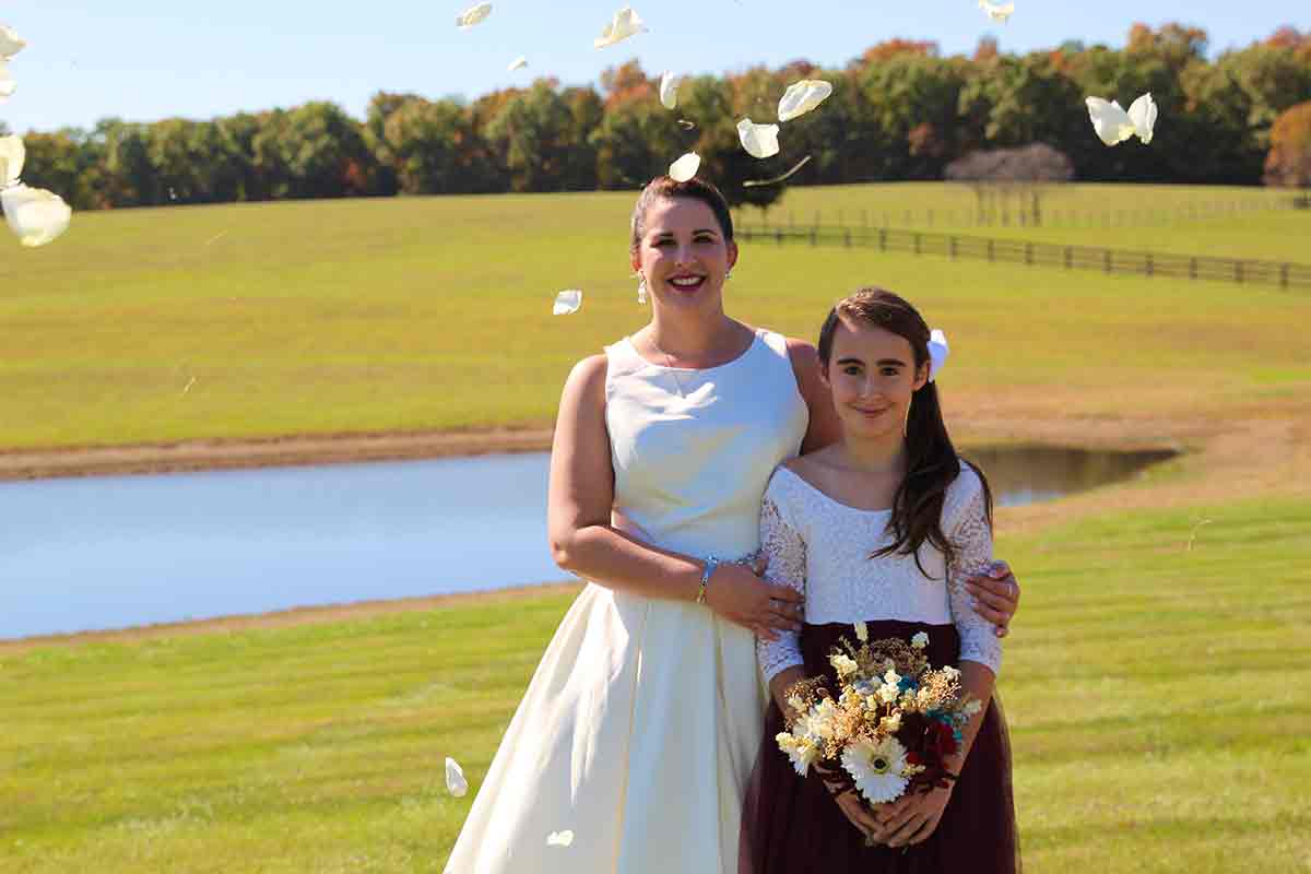 brideanddaughter